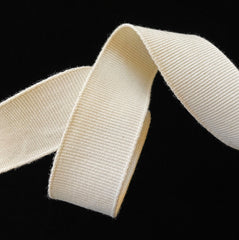 Organic cotton ribbon, 100% French made